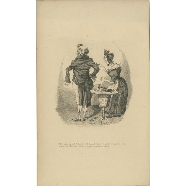 Robert Seymours, Humorous Victorian Social Caricatures, 1836, Engravings, Set of 3 For Sale - Image 3 of 9