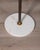 Gold Vintage Italian Floor Lamp in Marble and Brass, 1950s For Sale - Image 8 of 10