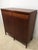 Mid-Century Modern Mid 20th Century Lane Delineator Fitted Interior High Chest Designed by Paul McCobb in Walnut With Chrome Hardware For Sale - Image 3 of 18