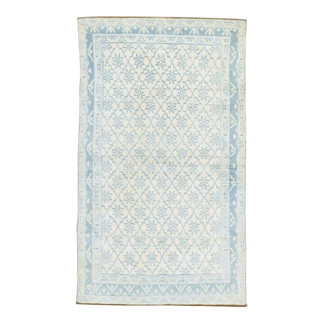 Galerie Shabab Collection Mid-20th Century Indian Cotton Agra Rug For Sale