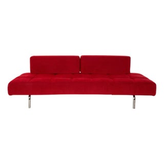 Jerry Lounger in Red Fabric from Brühl For Sale