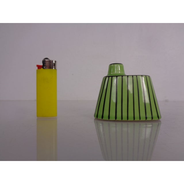 Small Swedish ceramic vase by Stig Lindberg from the 1960s. I have official proof of authenticity such as vintage...