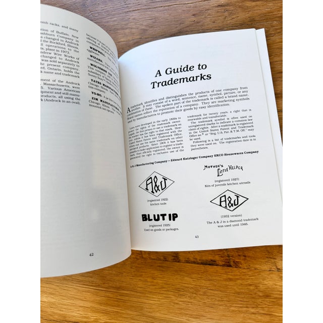 Kitchens and Gadgets 1920-1950 Book Softcover A comprehensive guide to the identification, history, and values of colored...