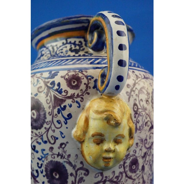 Renaissance Ceramic Pharmacy Jar, Italy, Late 1600s For Sale - Image 12 of 18