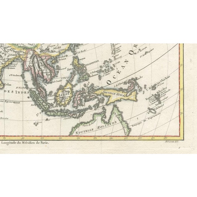 Late 18th Century Map of Asia by Rigobert Bonne, 1787 For Sale - Image 5 of 10