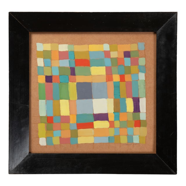 Marc Cavell, Gouache on Paper, 1960s, Gouache For Sale