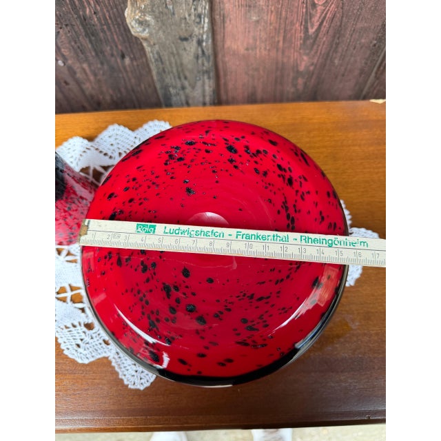 Glass Vintage Murano Glass Vases, 1970s, Set of 2 For Sale - Image 7 of 18