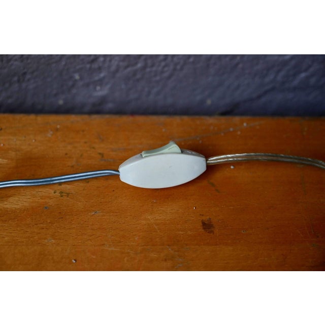 Modernist Metal and Black Table Lamp, 1960s For Sale - Image 6 of 7