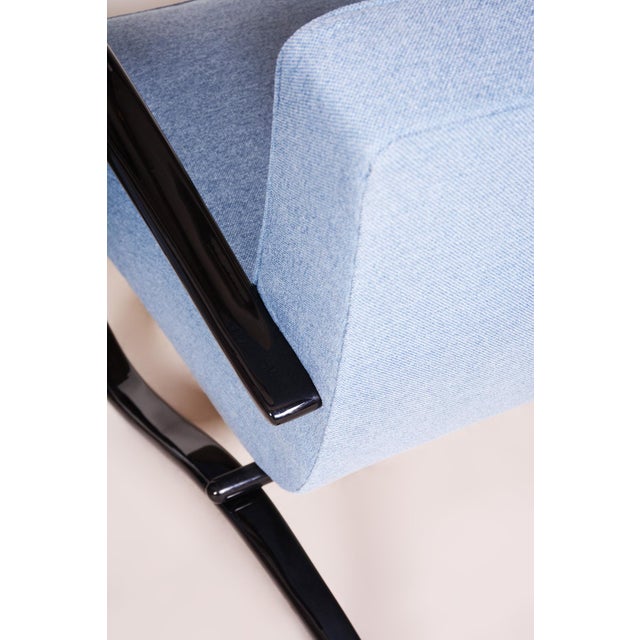 Art Deco Czechoslovakian Lounge Chairs in Beech by Jindřich Halabala for Up Závody, 1930s, Set of 2 For Sale - Image 18 of 18