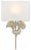 Currey & Company Currey & Company Gingko Wall Sconce, Silver For Sale - Image 4 of 4