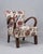 Vintage Hungarian Art Deco Lounge Chairs in Botanical Bird and Floral Pattern Fabric with Wooden Frames, 1930s, Set of 2 For Sale - Image 3 of 4