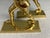 Gold Large Virginia Metalcrafters Soldier Bookends For Sale - Image 8 of 11