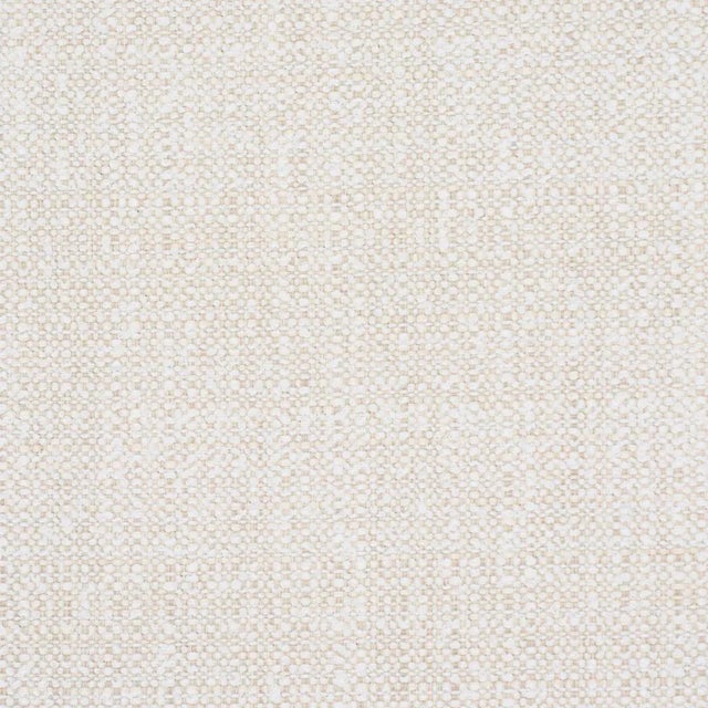 Contemporary SAMPLE - Schumacher Sadie Indoor/Outdoor Fabric In White On Natural For Sale - Image 3 of 3