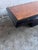 Wood Vintage Burl Wood Coffee Table on Black Lacquered Base For Sale - Image 7 of 12