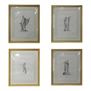 A Set of Four Engravings From the 19th Century, Published by Danlos Ainc, Editeur. Source Christie's