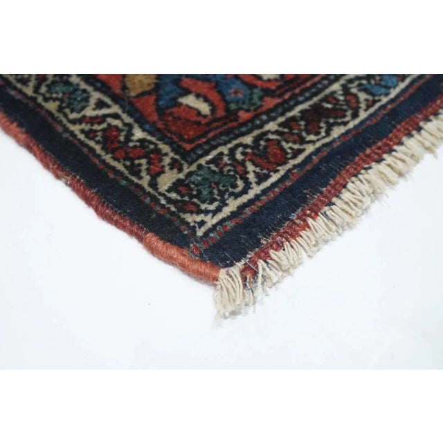 Antique Bidjar Rug 4'4'' x 6'4'' For Sale In New York - Image 6 of 11