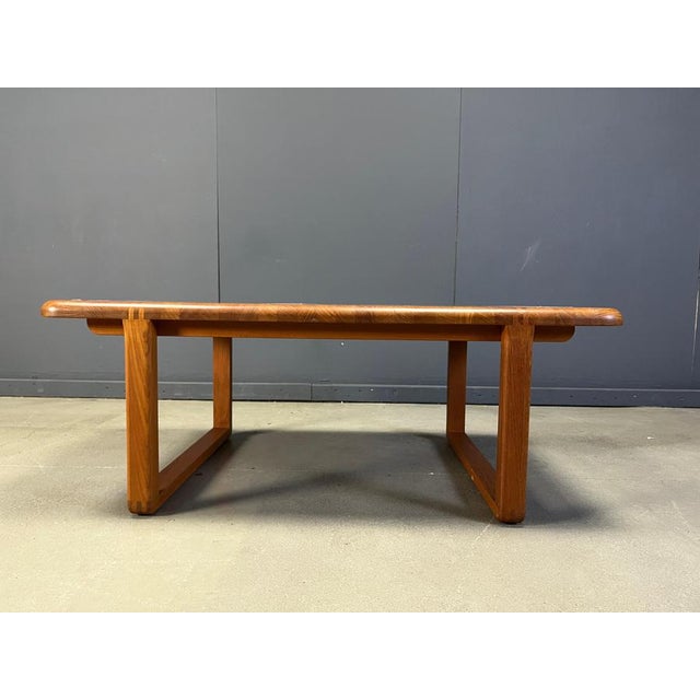 1970s Mid-Century Scandinavian Teak Coffee Table, 1970s For Sale - Image 5 of 12