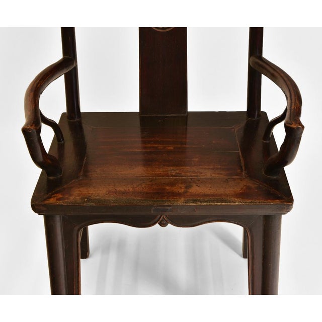 Late 19th Century Chinese Open Armchair For Sale - Image 7 of 16