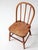 Red Vintage 1930s Spindle Back Children's Wood Chair For Sale - Image 8 of 14