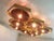 Metal 21st Century Hive Satin Brass Amethyst Bubbles Murano Flush Mount by Fabio LTD For Sale - Image 7 of 9