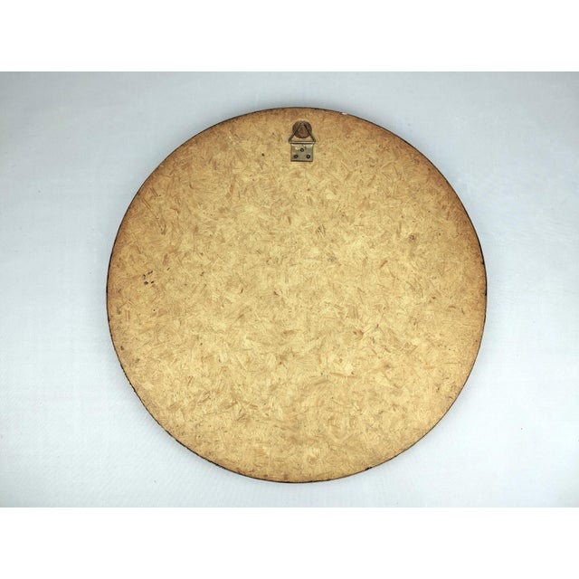 Mid 20th Century Mid-Century Round Wall Mirror with Mosaic Frame, 1960 For Sale - Image 5 of 6