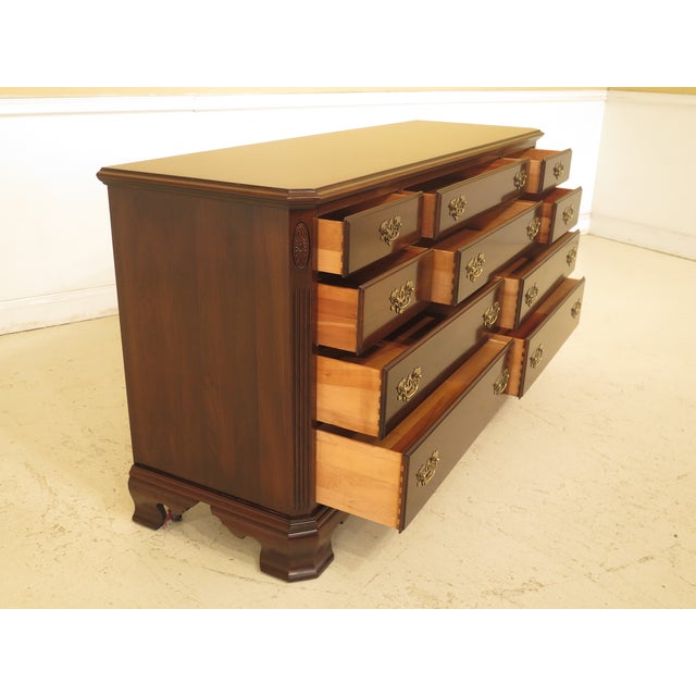 1980s Vintage Ethan Allen Court Cherry Dresser Chairish