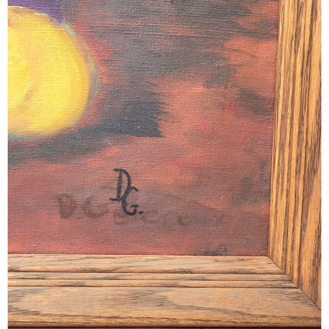 Add a pop of color to your space with this original oil-on-canvas still life by artist D. Genereux. This piece features a...