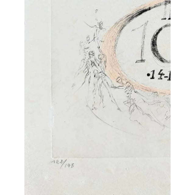 Salvador Dali, Guerre de 1914-1918, 1967, Etching For Sale - Image 4 of 8