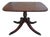 Vintage Brandt Accent Table With Twisted Pedestal Base & Claw Feet For Sale
