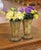 Pair of Early 20th Century French Hand-Painted Composition Flower Vases For Sale - Image 4 of 8