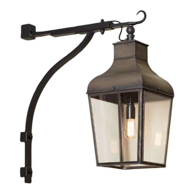 Tekna Montrose Wall Light With Dark Bronze Finish and Clear Glass For Sale