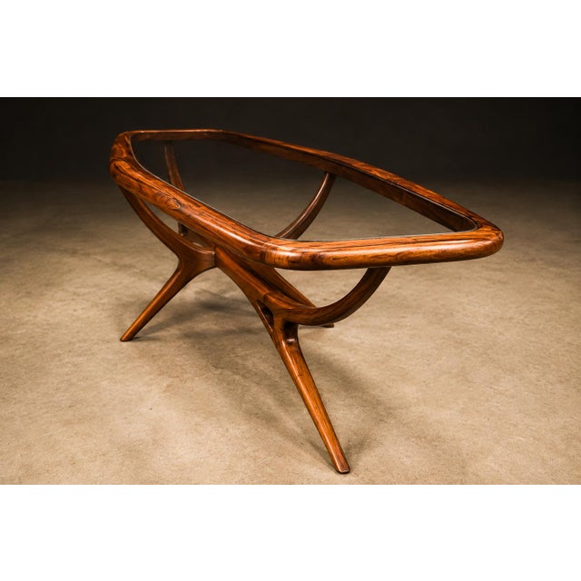 Giuseppe Scapinelli Sculptural Wooden Coffee Table, Brazil, 1950s For Sale - Image 9 of 18