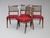Mid-Century Modern Restored Vintage Drexel Profile Spindle Back Dining Chairs Set of 6 For Sale - Image 3 of 18