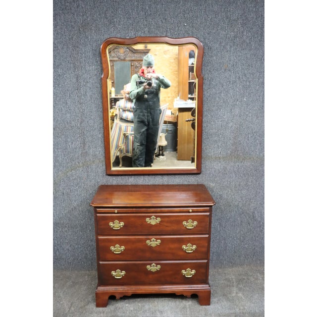 Statton Bachelors Chest & Mirror For Sale - Image 12 of 12
