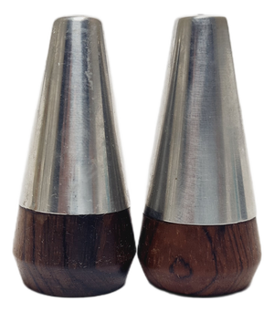 Postmodern Salt and Pepper Holder from A&B, Denmark, 1950s, Set of 2