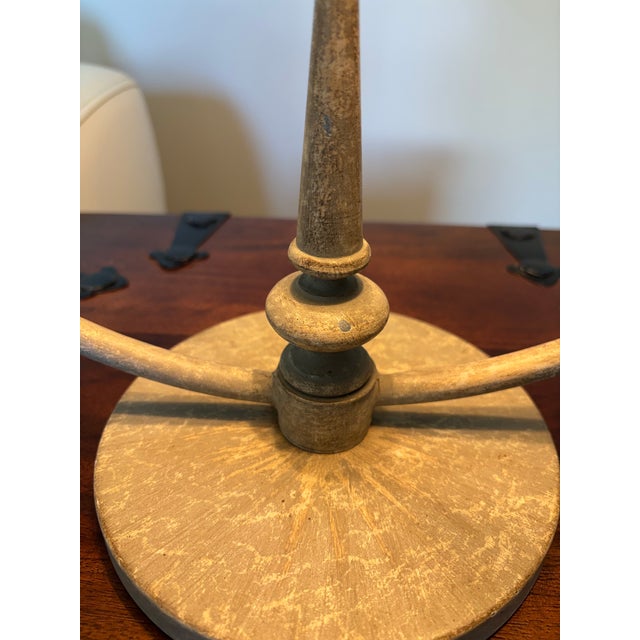 Michael Taylor 1980s Michael Taylor Metal Table Lamp For Sale - Image 4 of 4