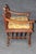 This magnificent vintage Italian Savonarola chair, attributed to Cimolotti design and dating to the 1960s, is an...