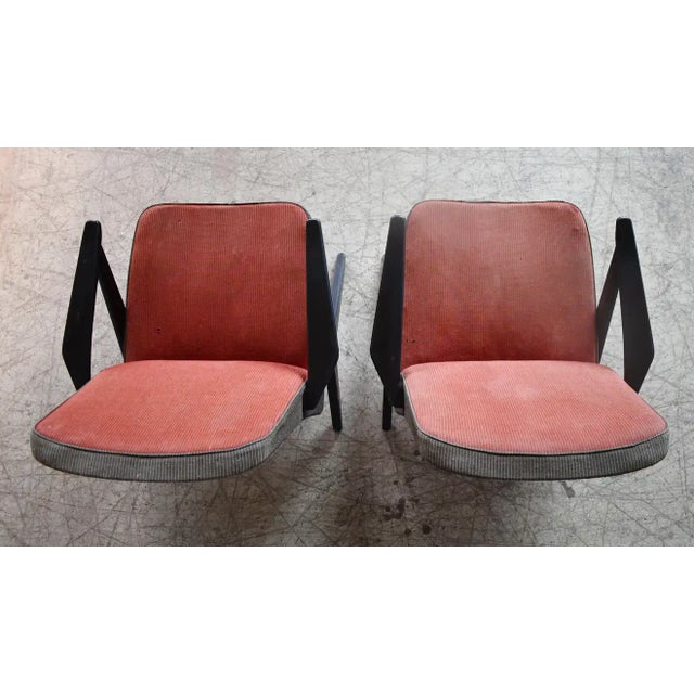 Pair of 1950's Easy Chairs by Bengt Ruda for Nordiska Kompagniet, Sweden For Sale - Image 9 of 11