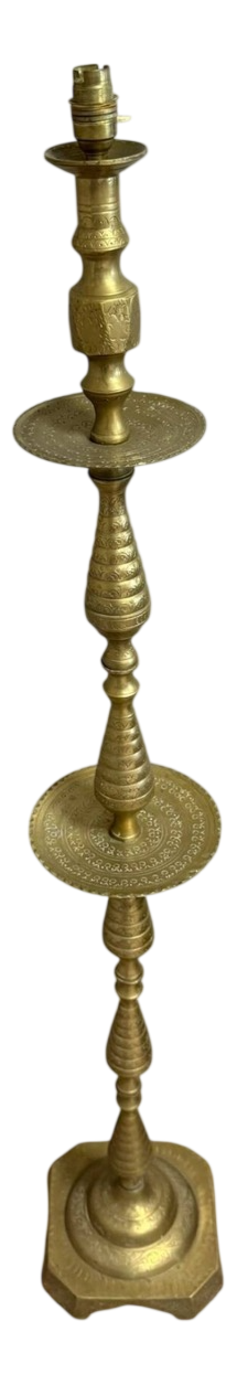 Large Antique Pendant Light, 1800s