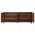 Mid-Century Modern Slatted Acacia Wood Sideboard For Sale - Image 3 of 6