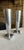 MCM Modernist Sleek Cast Aluminum Statement Piece Candlestick Set For Sale - Image 4 of 9