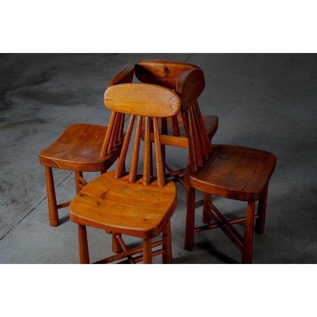 French Dining Chairs, France, 1960s, Set of 4 For Sale - Image 16 of 17