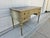 Baker Furniture Company Baker Furniture Light Green Distressed Finish Writing Desk For Sale - Image 4 of 16
