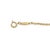 Tiffany and Co. Tiffany & Co. Elsa Peretti 18k Yellow Gold Open Heart Lariat Necklace 18.5" For Sale - Image 4 of 8