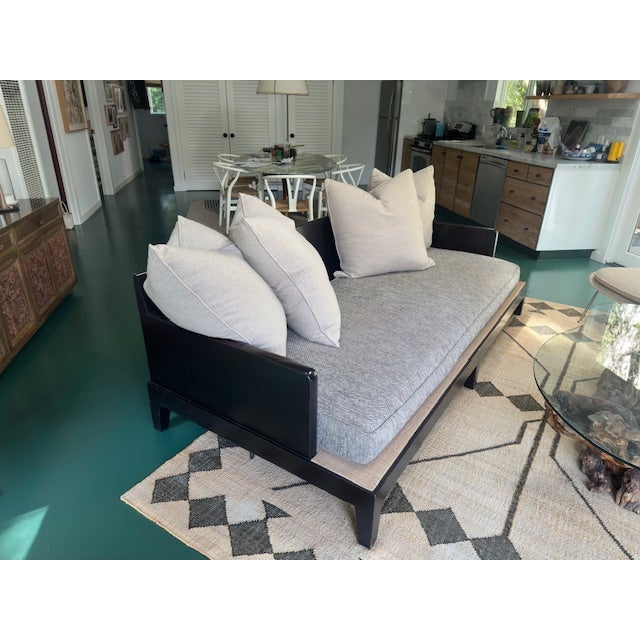 Christian Liaigre Contemporary Sofa/Daybed Attributed to Christian Liaigre for Holly Hunt For Sale - Image 4 of 5