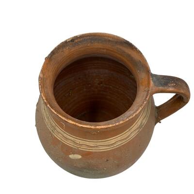 Early 20th Century Antique Hungarian Folk Art Cooking Pottery For Sale - Image 5 of 5