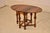 Walnut Dropleaf Table From England, Circa 1900 For Sale - Image 9 of 11