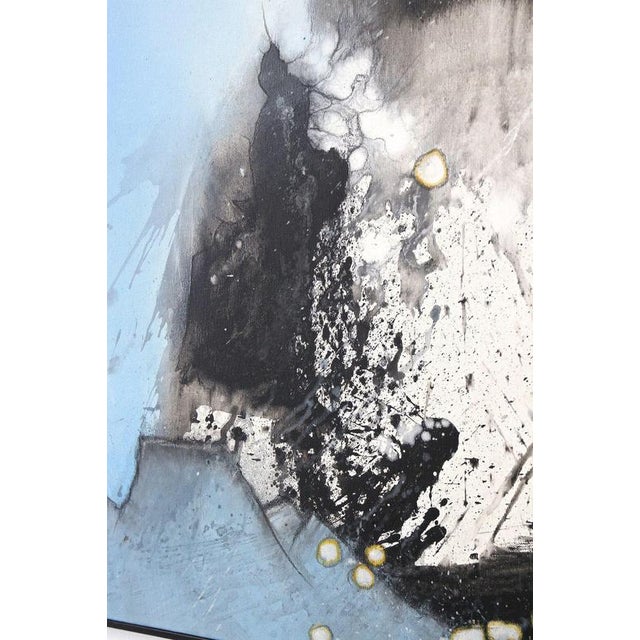 Black Snowball Effect, Acrylic on Canvas, 2011 For Sale - Image 8 of 10