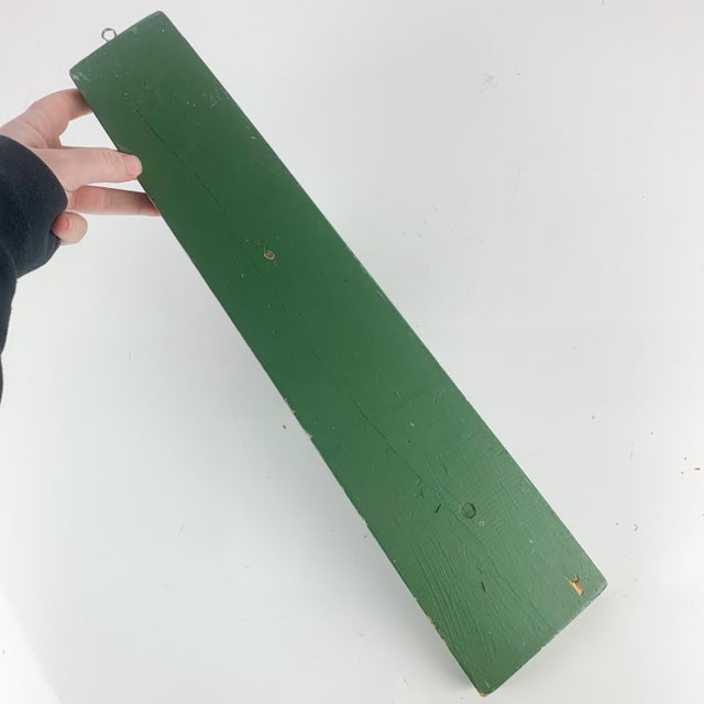 Vintage hand painted wooden mangle board with horse and folk art hand painted floral design. Mangle boards are a...