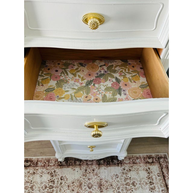 Lexington Furniture Vintage French Provincial White Lingerie Chest by Lexington Furniture For Sale - Image 4 of 10